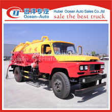 Tip truck 6cbm sewage suction truck for sale